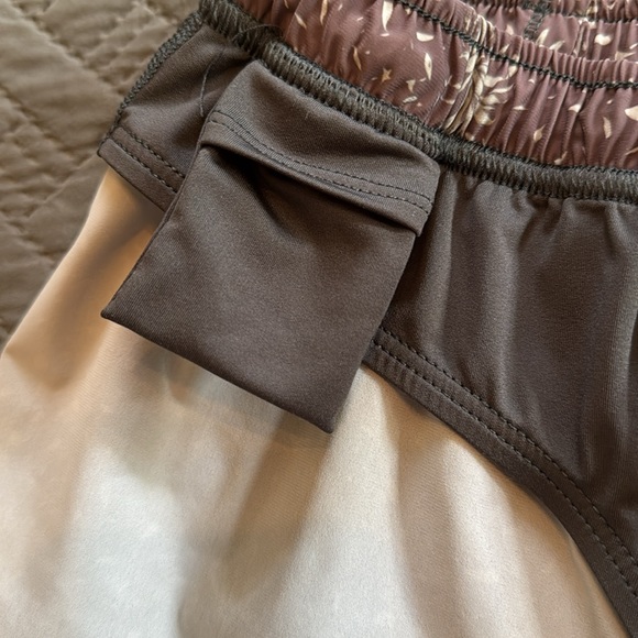 Jolyn Clothing Pineapple Print Lined Running Shorts - Picture 9 of 11